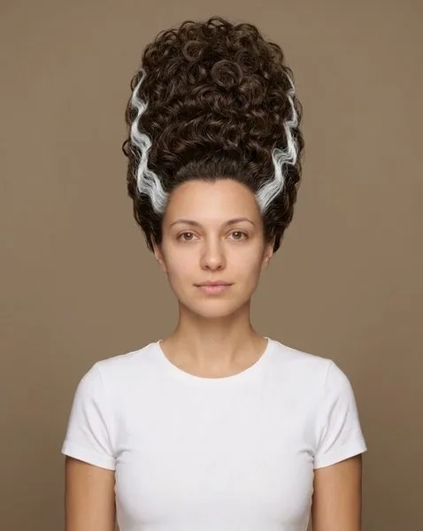 Bride of Volume, a Halloween hair look in Hairset